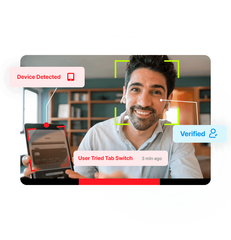 ZappyVue for Video Proctoring 